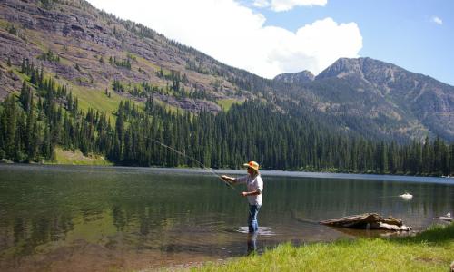 Fly Fishing in the Bob Marshall Wilderness