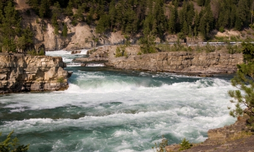 Kootenai River Falls Montana