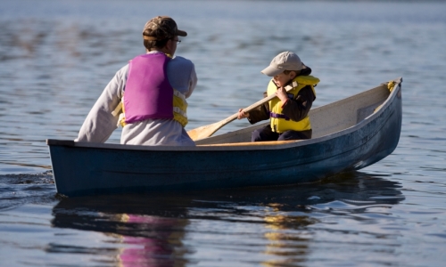 Flathead Lake Canoeing