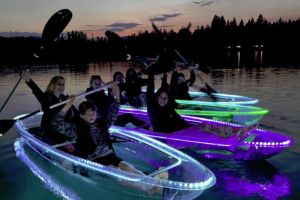 Glacier | Tourbase: LED Sunset Kayak Tour