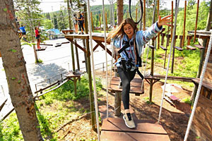 Glacier Highline - family adventures
