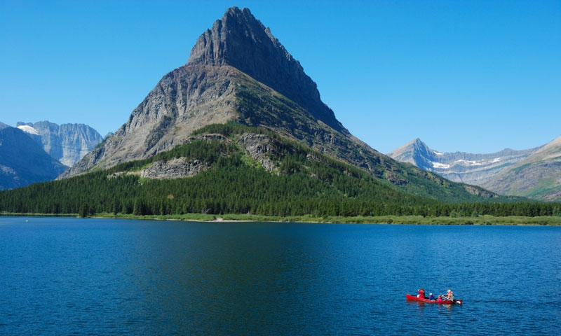 Glacier National Park Swiftcurrent Lake