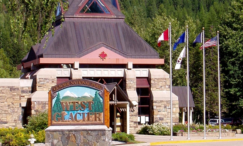 Glacier National Park Montana West Glacier Visitor Center