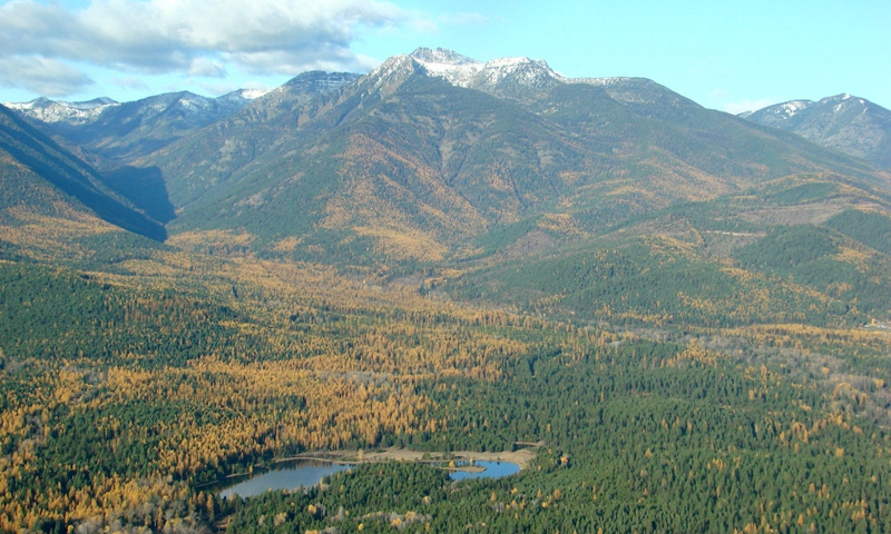 Cabinet Mountains near Libby Montana