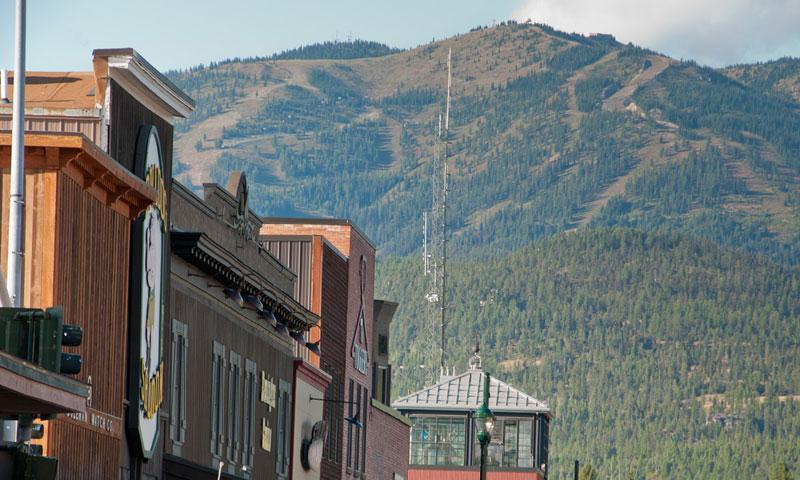 Downtown Whitefish Montana